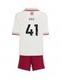 Arsenal Declan Rice #41 Replika Tredje Kläder Barn 2025-26 Kortärmad (+ byxor)